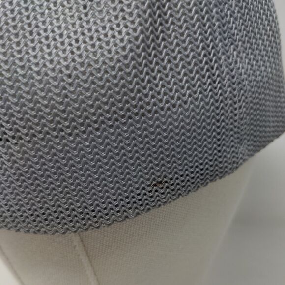 Pacific Headwear Men's Fitted Hat Gray Size L/XL 7 3/8 - 8 Embroidered BSM Logo - Picture 6 of 11